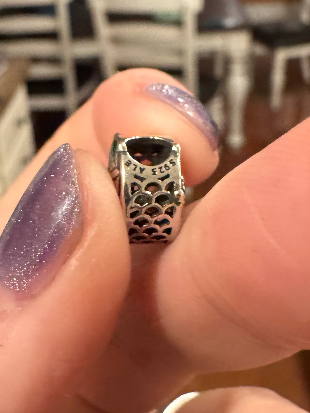 New Sterling Silver Maleficent Charm - Picture 4 of 5